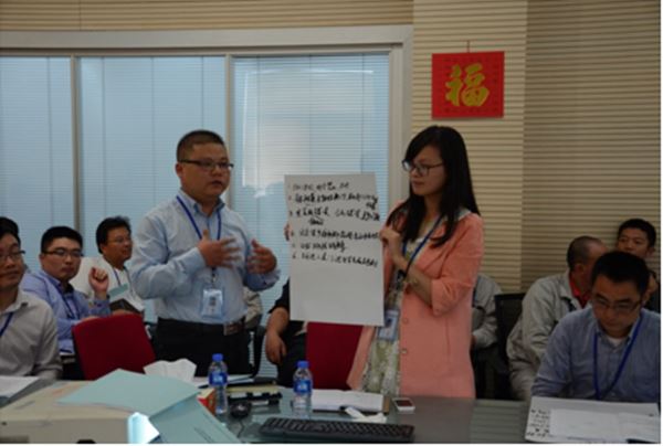 慧聚藥業(yè)開展中層管理人員技能提升訓(xùn)練